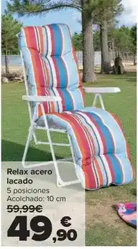Carrefour Market Relax - acero lacado oferta