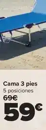Carrefour Market Cama 3 pies oferta