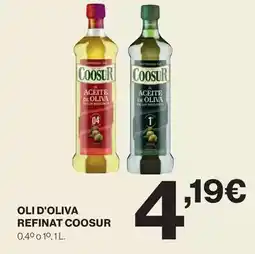 El Corte Inglés Coosur - oli d'oliva refinat oferta