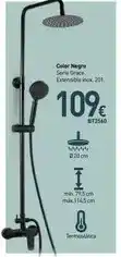 Mi Bricolaje Columna de ducha color negro oferta