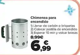 Carrefour Market Chimenea para encendido oferta