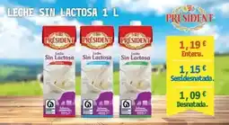 E.Leclerc Président - leche sin lactosa oferta