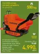 Mi Bricolaje Takuma - carretilla oruga con pala cargadora de gasolina oferta