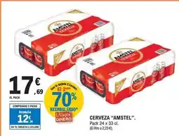 E.Leclerc Amstel - cerveza oferta