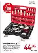 Mi Bricolaje Juego de vasos 1/4 y 1/2 oferta