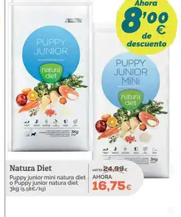 Supermercados MAS NATURA DIET oferta
