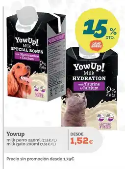 Supermercados MAS YOWUP oferta