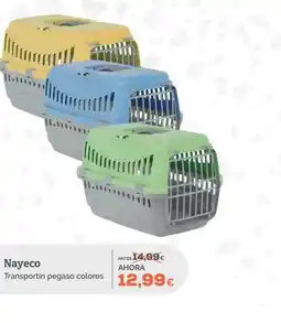 Supermercados MAS NAYECO Transportin pegaso colores oferta