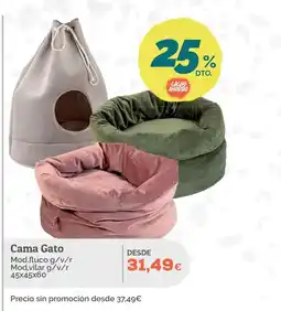 Supermercados MAS Cama Gato oferta