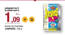 BonpreuEsclat JUMPERS Snack de mantega oferta