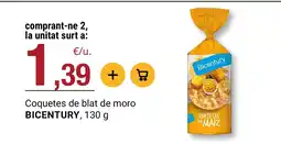 BonpreuEsclat BICENTURY Coquetes de blat de moro oferta
