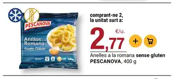 BonpreuEsclat PESCANOVA Anelles a la romana sense gluten oferta