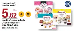 BonpreuEsclat HÄAGEN-DAZS Gelat mini terrines oferta