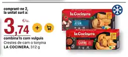 BonpreuEsclat LA COCINERA Crestes de carn o tonyina oferta