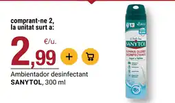 BonpreuEsclat SANYTOL Ambientador desinfectant oferta