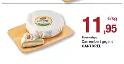BonpreuEsclat CANTOREL Formatge Camembert gegant oferta
