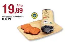 BonpreuEsclat EL ZAGAL Sobrassada IGP Mallorca oferta