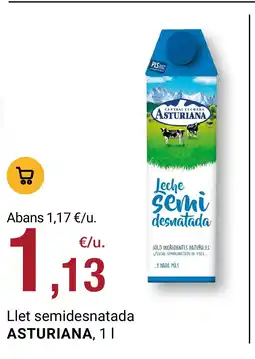 BonpreuEsclat ASTURIANA Llet semidesnatada oferta