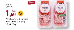 BonpreuEsclat BONPREU Pernil curat a tires fines oferta