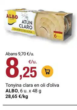 BonpreuEsclat ALBO Tonyina clara en oli d'oliva oferta