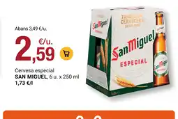 BonpreuEsclat SAN MIGUEL Cervesa especial oferta