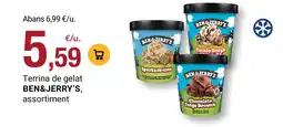 BonpreuEsclat BEN&JERRY'S Terrina de gelat assortiment oferta