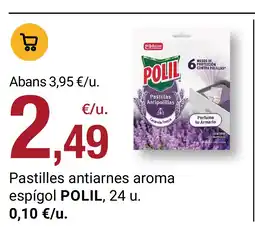 BonpreuEsclat POLIL Pastilles antiarnes aroma espígol oferta
