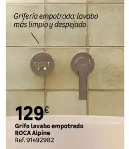 Leroy Merlin ROCA Grifo lavabo empotrado Alpine oferta