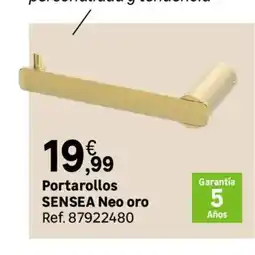 Leroy Merlin SENSEA Portarollos Neo oro oferta