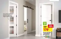 Leroy Merlin Puerta Line Plus Lucerna Black oferta
