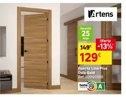 Leroy Merlin Puerta Line Plus Oslo Gold oferta
