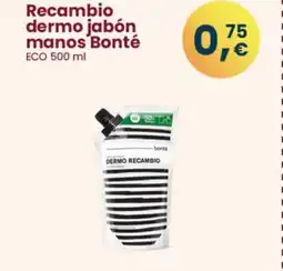 Clarel Recambio dermo jabón manos Bonté oferta