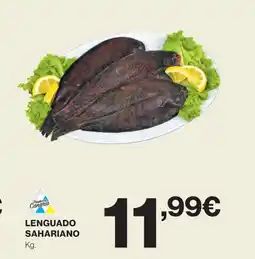 Hipercor Lenguado sahariano oferta