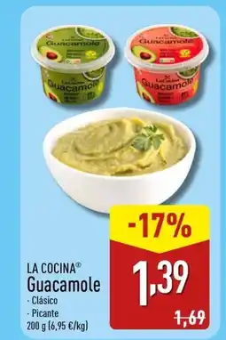 ALDI LA COCINA Guacamole oferta