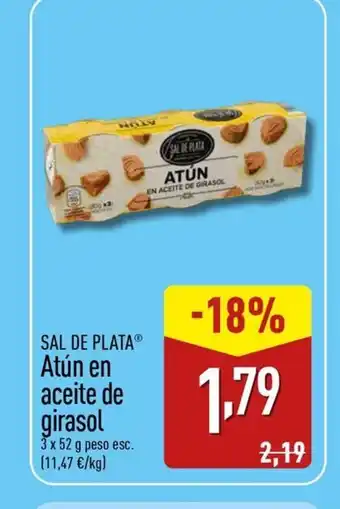 SAL DE PLATA Atún en aceite de girasol