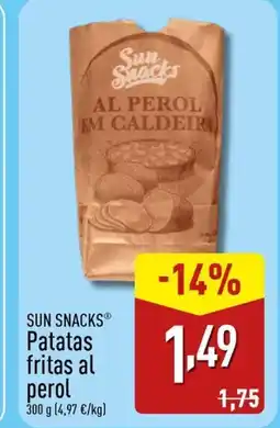 ALDI SUN SNACKS Patatas fritas al perol oferta