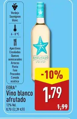 ALDI EORA Vino blanco afrutado oferta