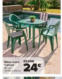 Carrefour Market Mesa resina Cancún oferta