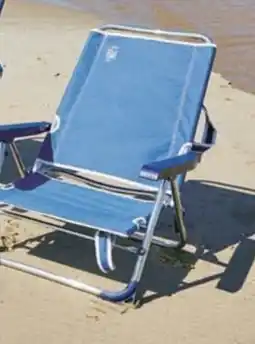 Carrefour Market Silla baja aluminio y lona oferta