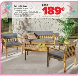 Carrefour Market Set café Java oferta