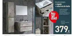 Mi Bricolaje Mueble de baño + espejo +columna de baño oferta