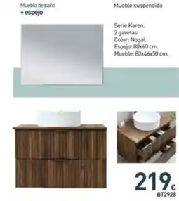 Mi Bricolaje Mueble de baño + espejo oferta