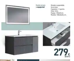 Mi Bricolaje Mueble de baño + espejo led oferta