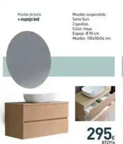 Mi Bricolaje Mueble de baño + espejo led oferta