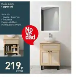 Mi Bricolaje Mueble de baño + espejo led oferta