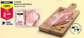 ALDI El Mercado Secreto de cerdo blanco 500g oferta