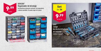 ALDI Workzone Organizador de bricolaje oferta