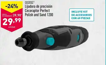 ALDI Cecotec Lijadora de precisión Cecoraptor Perfect Polish and Sand 1200 oferta