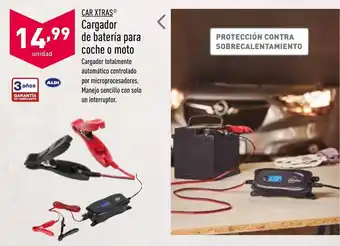 ALDI Car Xtras Cargador de bateri para coche o moto oferta