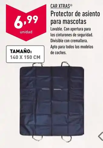 ALDI Car Xtras Protector de asiento para mascotas oferta